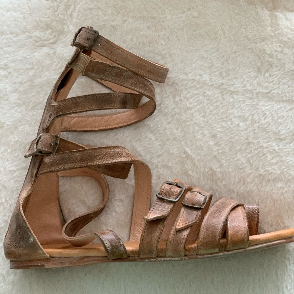 Bed Stu Seneca brown gladiator sandals